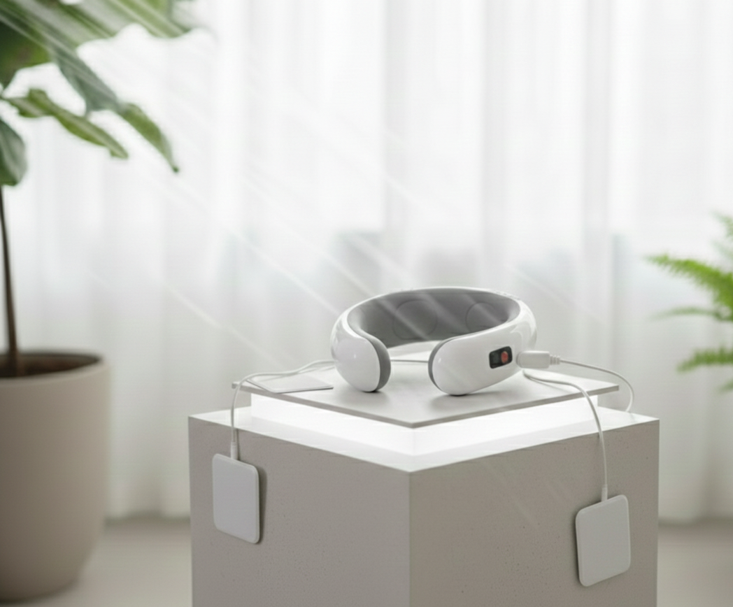 Masajeador de cuello y espalda electromagnético